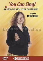 Penny Nichols: You Can Sing! An Interactive Vocal Lesson For Beginners (DVD) 