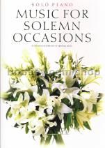 Music For Solemn Occasions