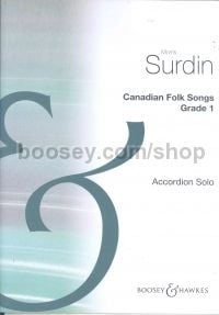 Canadian Folk Songs (Chansons Populaires Canadiennes) Grade1 for Accordion Solo