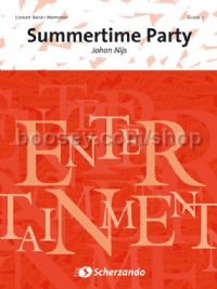 Summertime Party for concert band (score & parts)