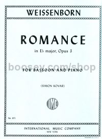 Romance Eb Op. 3Bassoon/Piano