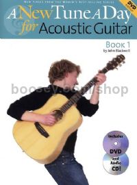 New Tune A Day for Acoustic Guitar (Book & CD/DVD)