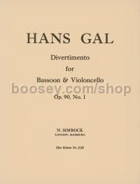 Divertimento Op. 90/1 Cello & Basson 