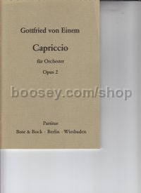 Capriccio for Orchestra Op. 2 (Pocket or Study Score)