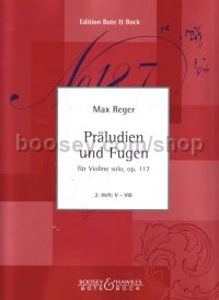 Praeludien und Fugen Op. 117/2 (Violin)