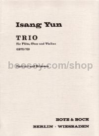 Trio (Flute, Oboe, Violin) (Score & Parts)