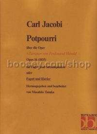 Potpourri (Zampa) Op. 16 (Bassoon, Piano)