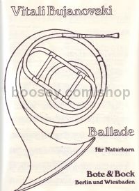 Ballade for Natural Horn (1987) (Horn)