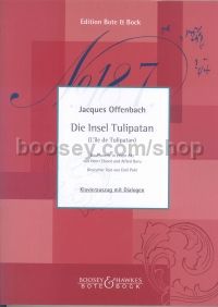 Insel Tulipatan (Vocal Score) (German)