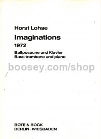 Imaginations (1972) (Bass Trombone & Piano)