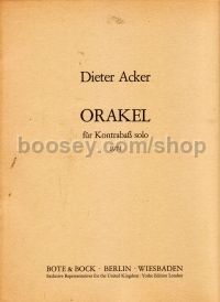 Orakel (1974) (Double Bass)
