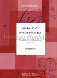 Divertimentio in G Op. 14 (Cello & Double Bass)
