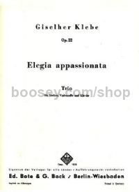 Elegia appassionata Op. 22 (Piano, Violin, Cello)