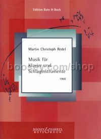 Musik Op. 4 (1966) (Piano, Percussion)