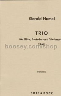 Trio (1964) (Flute, Viola, Cello) (Parts)