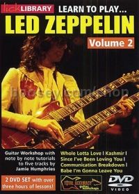 Learn To Play . . . Led Zeppelin 2 (Lick Library series) DVD