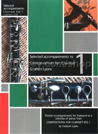 Compositions For Clarinet vol.1 (selected piano accompaniments)