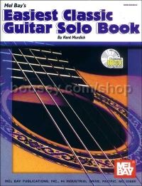 Mel Bay Easiest Classic Guitar Solo (Book & CD) Beginner