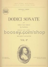 12 Sonatas Op. 2vol.1 (Violin & Piano)