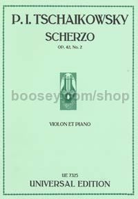 Scherzo, Op.42/2 (Violin & Piano)