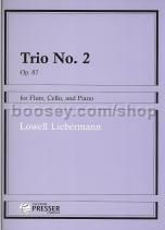 Liebermann Trio No.2 Op. 87 Fl/Vc/Piano