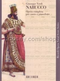 Nabucco - Italian Vocal Score (Softcover)