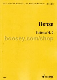 Sinfonia No6 (New Version 1994) (Study Score)