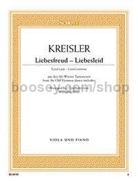 Liebesfreud/Liebeslied (arranged for viola & piano)
