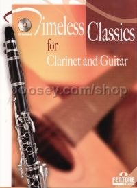 Timeless Classics Clarinet & Guitar (Book & CD)
