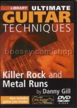 Ultimate Guitar Killer Rock & Metal Runs DVD