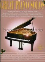 Great Piano Solos The Christmas Book