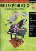 Popular Piano Solos Second Grade Pop Hits... (Book & CD)