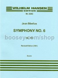 Symphony No.6 Op. 104 Dmin Full Score