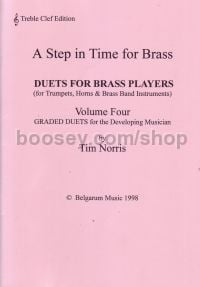 Step In Time For Brass Duet Trumpet/Cornet Med vol.4 