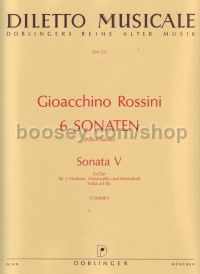 Sonata V in Eb major (set of parts)