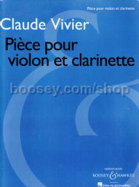 Pièce pour violon et clarinette (Violin & Clarinet)