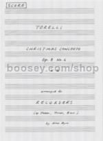 Christmas Concerto Op. 8/6 for Recorder Ensemble