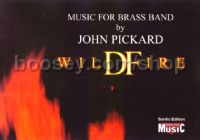 Gaia Symphony Wild Fire Brass Band Score/parts Set 