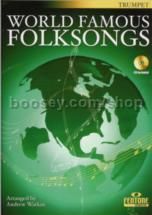 World Famous Folksongs Trumpet (Book & CD)