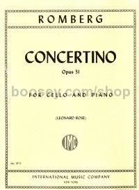 Concertino D Minor Op. 51