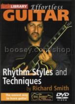 Effortless Guitar Rhythm Styles & Techniques DVD