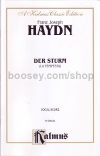 Der Sturm (The Storm) Vocal Score with English translation