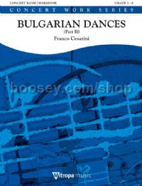 Bulgarian Dances (part II) - Concert Band (Score & Parts)