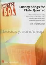 Disney Songs For Flute Quartet music Box