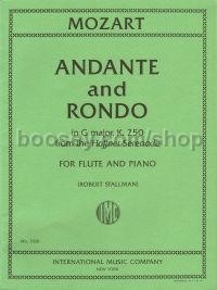 Andante & Rondo G K250 Flute & Piano