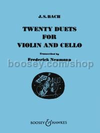 20 Duets Violin & Cello (Performance score)