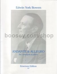 Andante & Allegro 2 Tpts & Piano