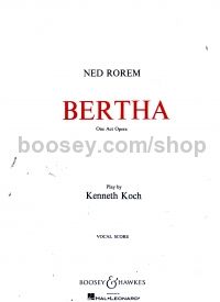 Bertha (Vocal Score)