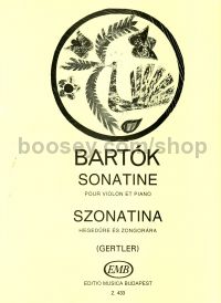 Sonatina for Violin & Piano (Gertler)