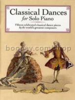 Classical Dances For Solo Piano